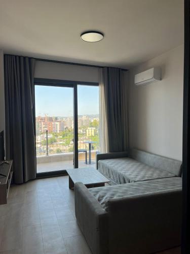 Χώρος καθιστικού στο Emera Apartments