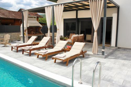 Πισίνα στο ή κοντά στο Villa Aurelia Wellness