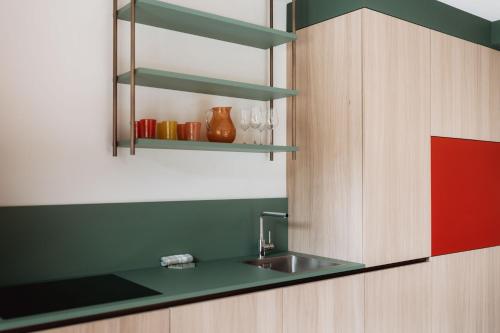 Una cocina o zona de cocina en Der Mittermoar