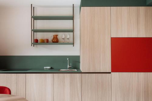 Una cocina o zona de cocina en Der Mittermoar