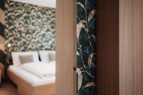 Cama o camas de una habitación en Der Mittermoar