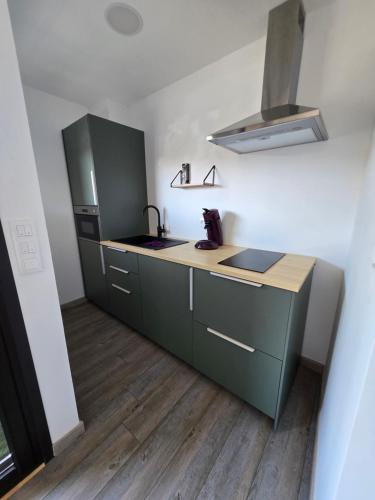 Dapur atau dapur kecil di Sejour plage Port-la-Nouvelle