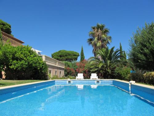 Villa La Pinède Les Issambres Golf de Saint Tropez - Vue mer panoramique de la piscine