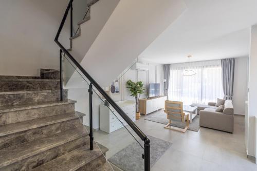Istumisnurk majutusasutuses Caesar Cliff Holiday Apartments