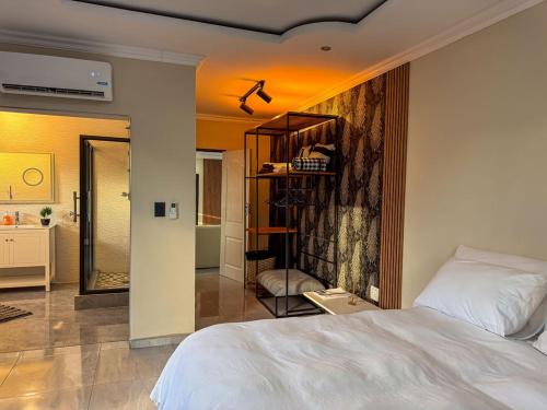 Katil atau katil-katil dalam bilik di The Masters Villa