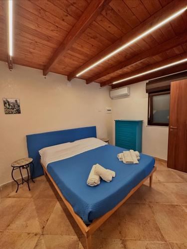 Postel nebo postele na pokoji v ubytování Dimora della Brezza