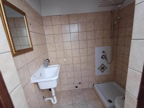 Koupelna v ubytování Casa Alla Caletta