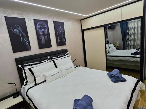 Cama o camas de una habitación en POSEJDON DELUXe 3