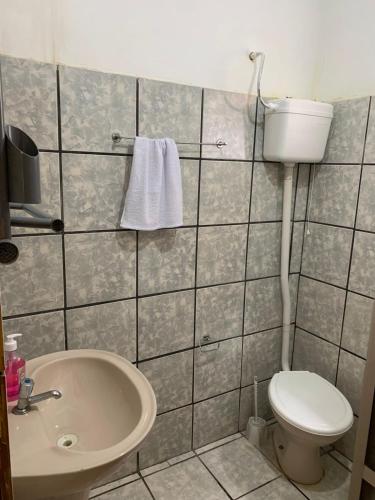 Bilik mandi di Sobrado Boa Vista