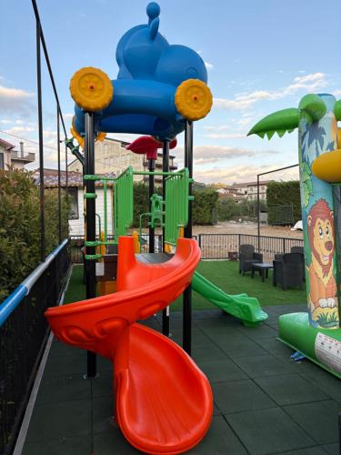 a playground with a slide at Sogni d'insonnia in San Sosti