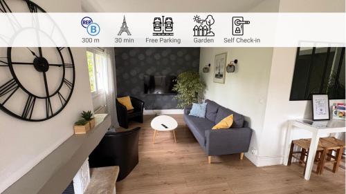 La Prairie - 4 chambres, parking, jardin