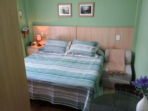 Postel nebo postele na pokoji v ubytování Piemonte Flat 104 B