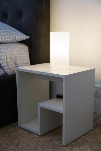 Ένα ή περισσότερα κρεβάτια σε δωμάτιο στο Apartment16