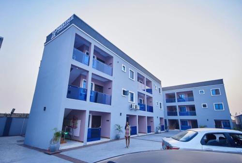 Budova, kde se apartmán nachází