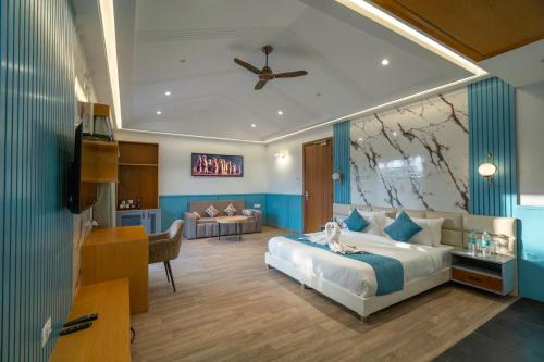 Lova arba lovos apgyvendinimo įstaigoje Excel Hotels & Resorts, Corbett