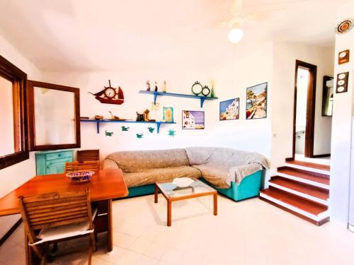 Χώρος καθιστικού στο Casa Sul Mare