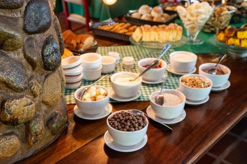 Mad på landstedet eller i nærheden