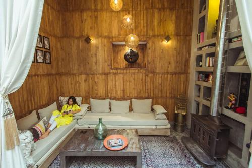 Zona de estar de Riad Anata