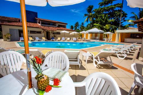 Πισίνα στο ή κοντά στο Girassol Praia Hotel