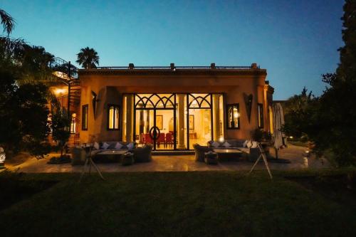 Zahrada ubytování La Villa Wassim