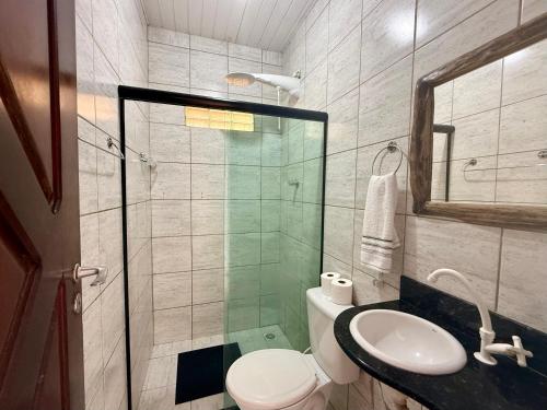 Ένα μπάνιο στο Oceana Suites Villas de Tibau