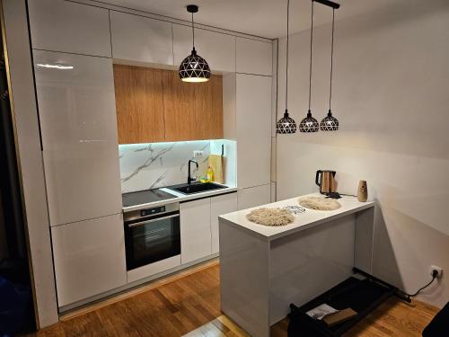 Dapur atau dapur kecil di Apartman M&M Istocno Sarajevo Lukavica