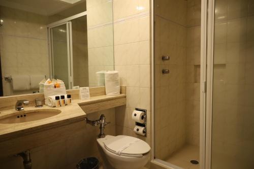 Ванная комната в Hotel Catedral