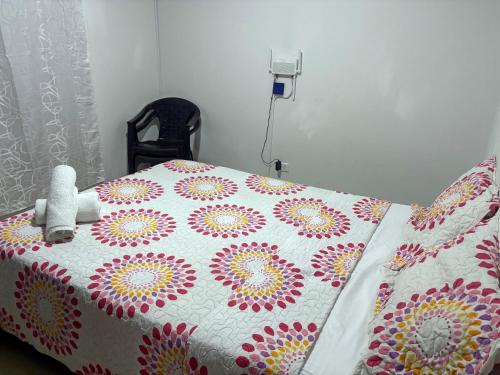 Ένα ή περισσότερα κρεβάτια σε δωμάτιο στο Exclusivo Apartamento Plaza Con Piscina