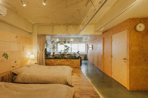 Posezení v ubytování DENCHI TOKYO - Private Designer Stay in Asakusa