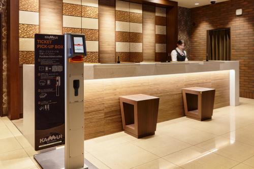 Vstupní hala nebo recepce v ubytování Hotel WBF Grande Asahikawa