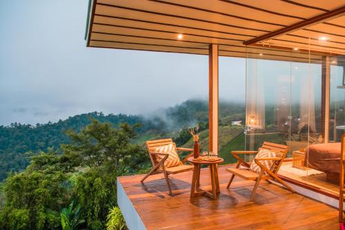 Landskap semula jadi dekat dengan vila ini