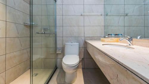 Koupelna v ubytování Sucha Hotel Shaowu