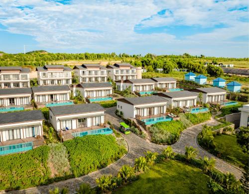 an aerial view of a resort at Edensee Kega Beach Resort in Ke Ga