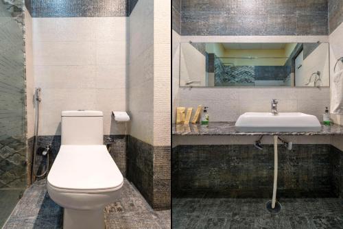 Un baño de Treebo Little Budhha