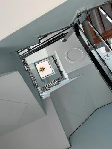 Ένα ή περισσότερα κρεβάτια σε δωμάτιο στο Diya apartment