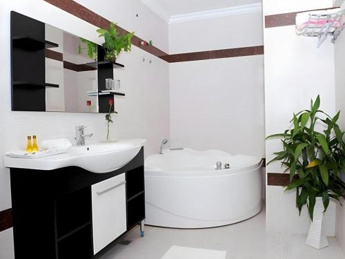 Ванная комната в Vy Chhe Hotel
