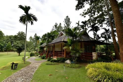 Zahrada ubytování Chiangkham Luang Resort