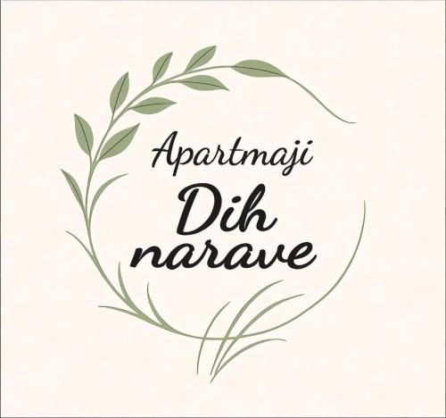 a vector illustration of a leafy circle with the words argentinian dhi at Dih narave in Stahovica