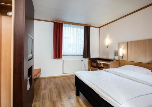 Katil atau katil-katil dalam bilik di Good Morning Erfurt