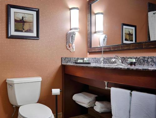 Ένα μπάνιο στο Best Western Plus KC Speedway Inn & Suites