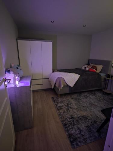 Kristiansand Mosbyにあるベッド