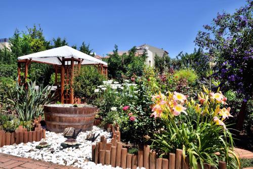 Un jardín fuera de Stamatakis Boutique Studios