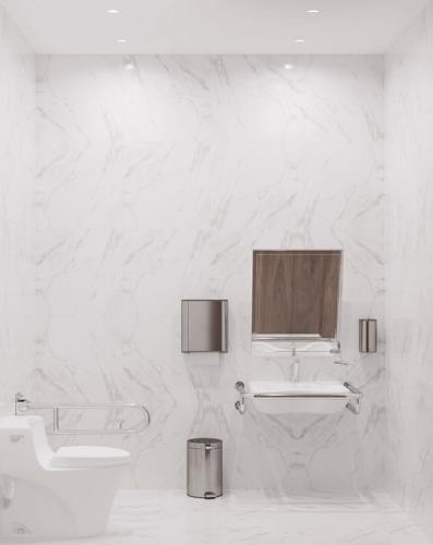 Bilik mandi di Surxondaryo Hotel Tashkent