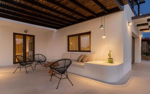 Χώρος καθιστικού στο Desert Sand Villa