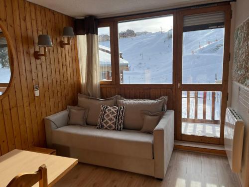Aollets La Plagne appartement 5 pers sur piste ski in out
