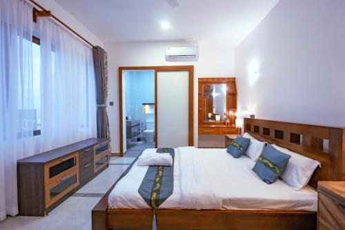Postel nebo postele na pokoji v ubytování Vipingo Romantic Escape