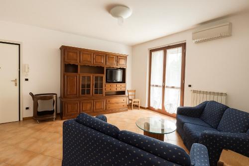 TV a/nebo společenská místnost v ubytování La casa della Nonna