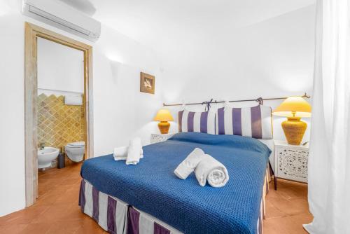 Letto o letti in una camera di -Vista mozzafiato- Lusso esclusivo a Porto Cervo