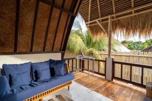 Balkón nebo terasa v ubytování Tricky Trees Sunset Bungalows
