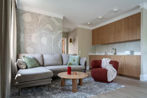 Χώρος καθιστικού στο Stara Przychodnia Apartamenty Premium